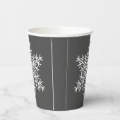 Schneeflocke Pappbecher (Links)