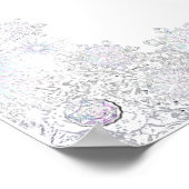 Schneeflocke Poster (Ecke)