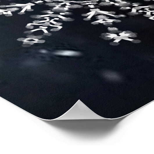 Schneeflocke Poster (Ecke)