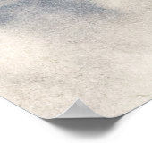 Schneeflocke Poster (Ecke)