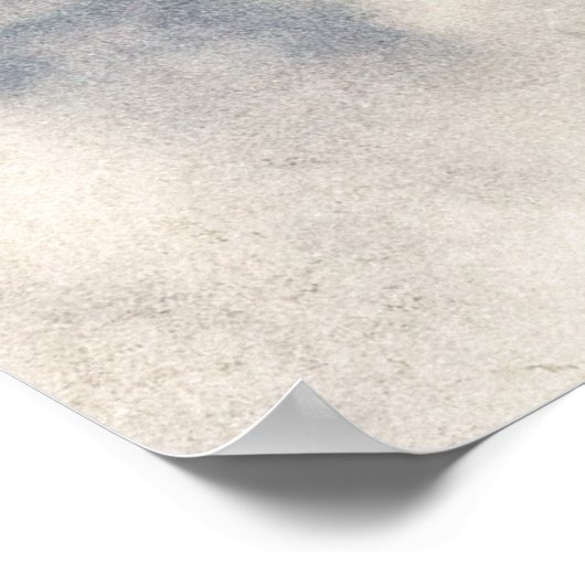 Schneeflocke Poster (Ecke)