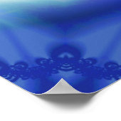 Schneeflocke Poster (Ecke)