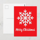 SCHNEEFLocke Postkarte (Vorne/Hinten)