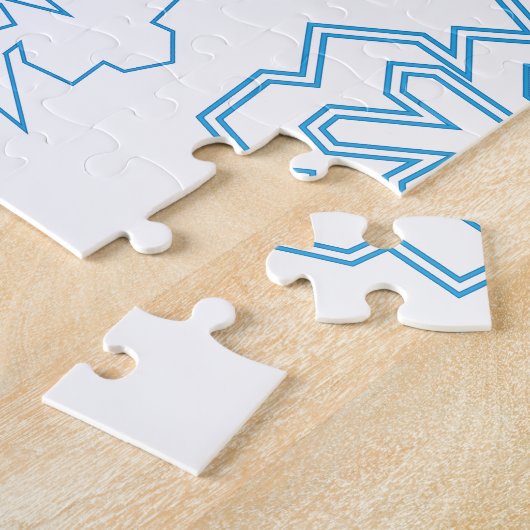 Schneeflocke Puzzle (Seite)