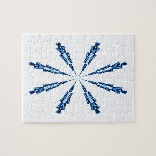 Schneeflocke... Puzzle (Horizontal)