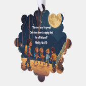 Schneeflocke Ruhe: Matte Paper Ornament Style (Linke Ecke)