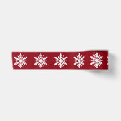 Schneeflocke Satinband (Vorderseite)