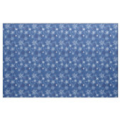 Schneeflocke-Schein-blaues und weißes Stoff (Fat Quarter (45,7 x 55,9 cm))