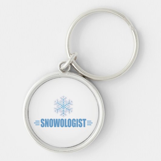 Schneeflocke Schlüsselanhänger (Vorne)