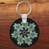 Schneeflocke Schlüsselanhänger (Vorderseite)