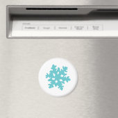 Schneeflocke - Schneeflocke Magnet (In Situ (Geschirrspüler))