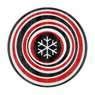 Schneeflocke Schneidebrett