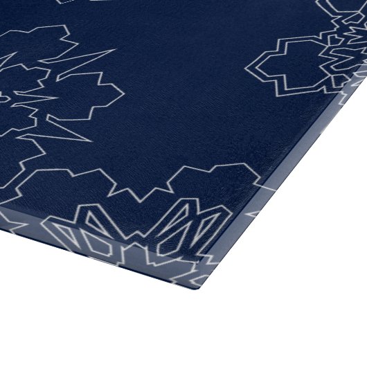 Schneeflocke Schneidebrett (Ecke)