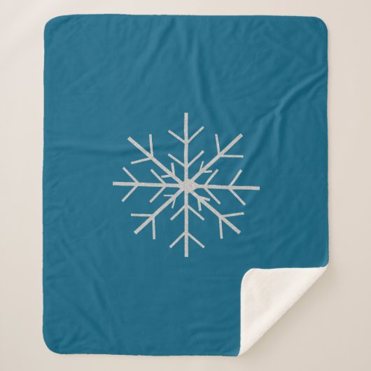 Schneeflocke Sherpadecke (Vorderseite)