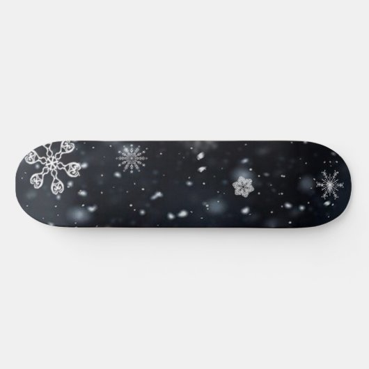 Schneeflocke Skateboard (Horizontal)