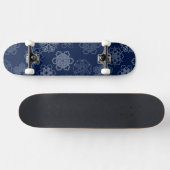 Schneeflocke Skateboard (Horizontal)