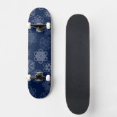 Schneeflocke Skateboard (Vorderseite)