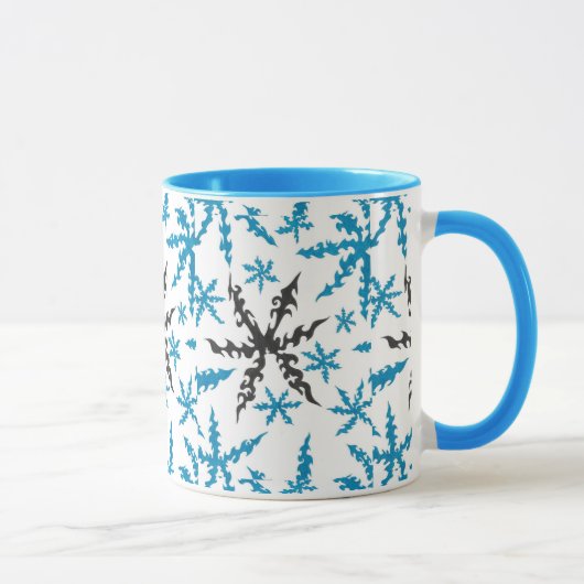 Schneeflocke Tasse (Rechts)