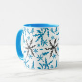 Schneeflocke Tasse (Vorderseite Links)