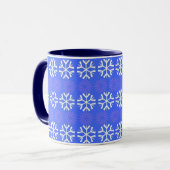 Schneeflocke-Tasse Tasse (Vorderseite Links)