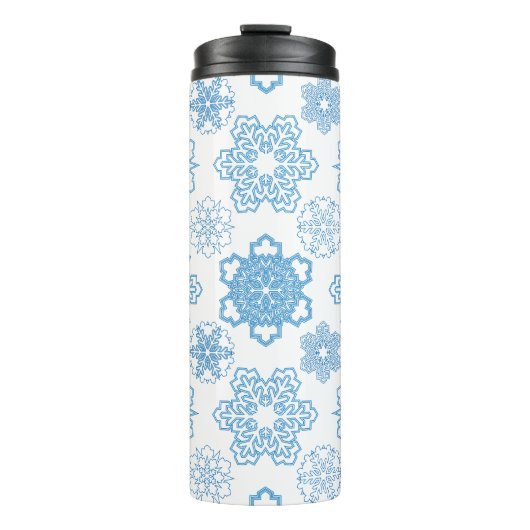 Schneeflocke Thermosbecher (Vorderseite)