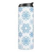 Schneeflocke Thermosbecher (Nach links gedreht)