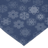 Schneeflocke Tischdecke (Schrägansicht)