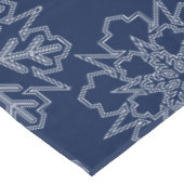 Schneeflocke Tischdecke (Schrägansicht)
