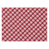 Schneeflocke Tischdecke (Vorderseite (Horizontal))