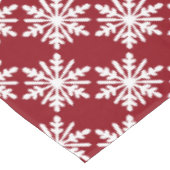 Schneeflocke Tischdecke (Schrägansicht)