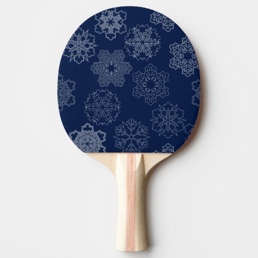 Schneeflocke Tischtennis Schläger (Vorderseite)