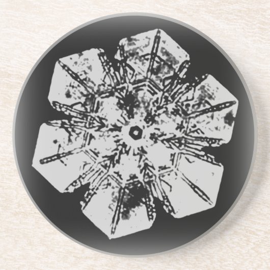 Schneeflocke Untersetzer 1 (Vorne)