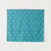 Schneeflocke Wandteppich (Vorderseite (Horizontal))