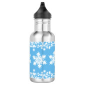 Schneeflocke-Wasser-Flasche Edelstahlflasche (Rechts)