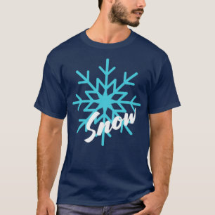 Schneeflocke Weihnachtsgeschenk Halloween Tag Than T-Shirt