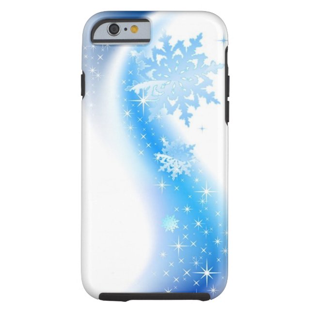 Schneeflocke-Welle Case-Mate iPhone Hülle (Rückseite)