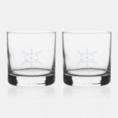 Schneeflocke Whiskyglas (Links)
