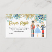 Schneeflocke Winter Nutcracker Windelwut Begleitkarte (Vorderseite)