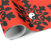 Schneeflocke - Yang Geschenkpapier (Rolleneckpunkt)