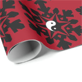 Schneeflocke - Yang Geschenkpapier (Rolleneckpunkt)