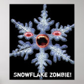 Schneeflocke Zombie! Poster (Vorne)