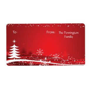 Schneeflockefeiertags-Weihnachtsbäume von zum