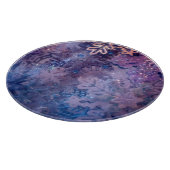 Schneeflockeglasschneidenbrett Schneidebrett (Ecke)