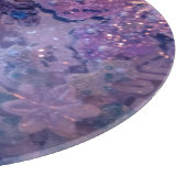 Schneeflockeglasschneidenbrett Schneidebrett (Ecke)