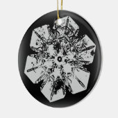 Schneeflocken 1 keramikornament (Links)