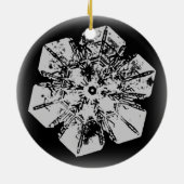 Schneeflocken 1 keramikornament (Hinten)