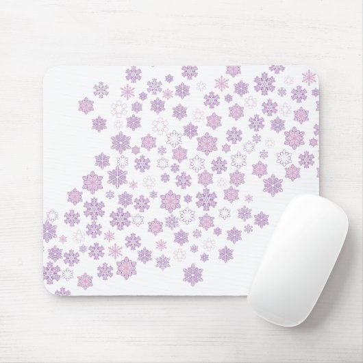 Schneeflocken-2 Mousepad (Mit Mouse)