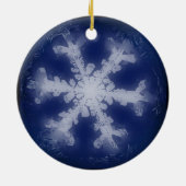 Schneeflocken 6 keramikornament (Hinten)