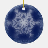 Schneeflocken 7 keramik ornament (Hinten)
