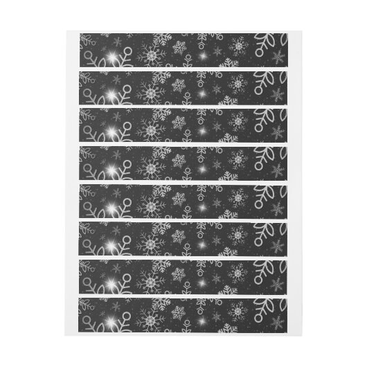 Schneeflocken 8 (Bogen)